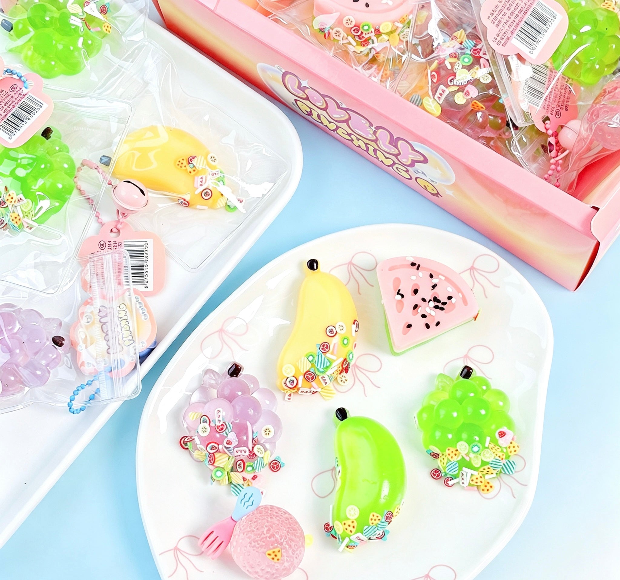 clear fruit squishy