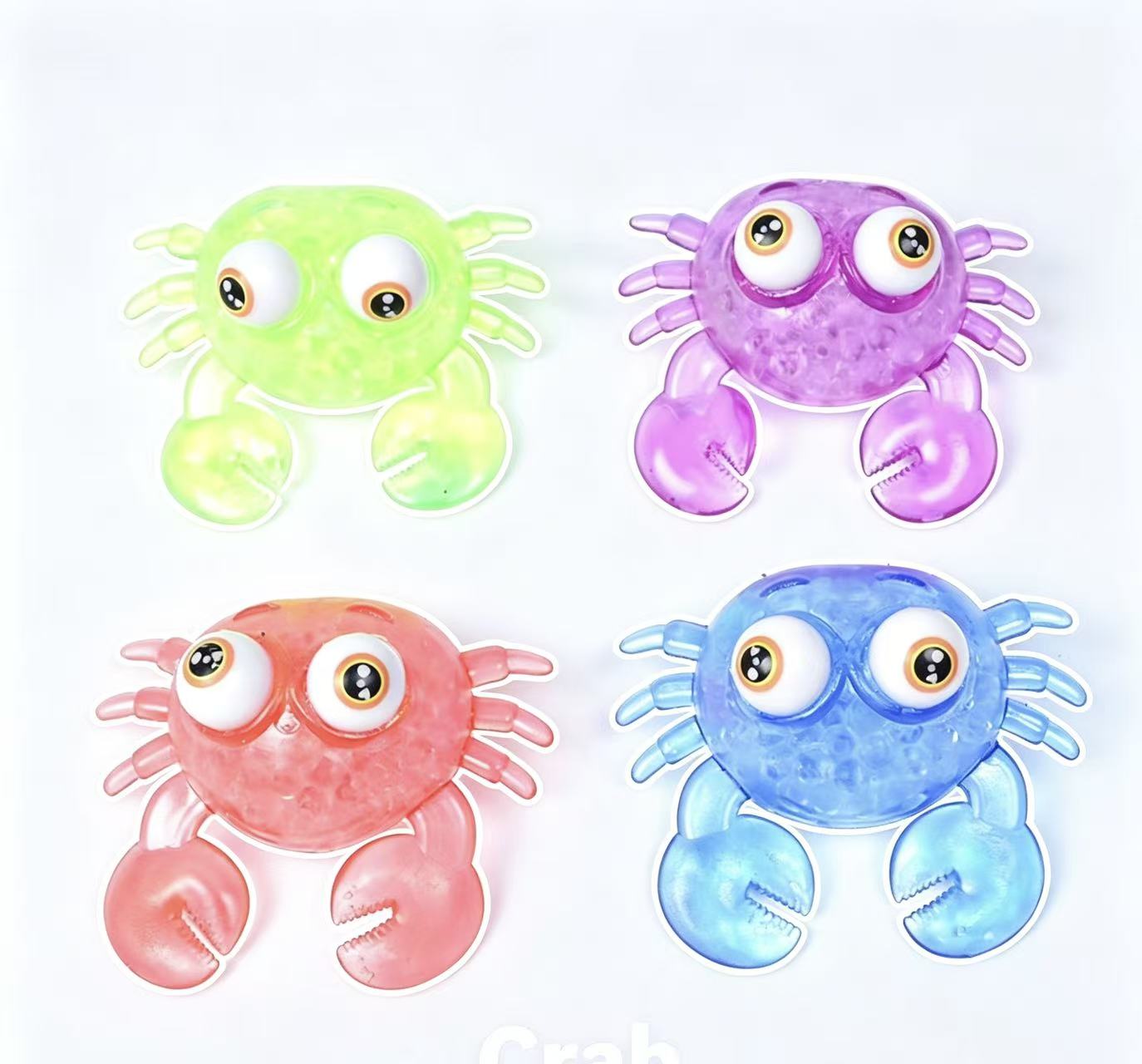 clear crab squishy